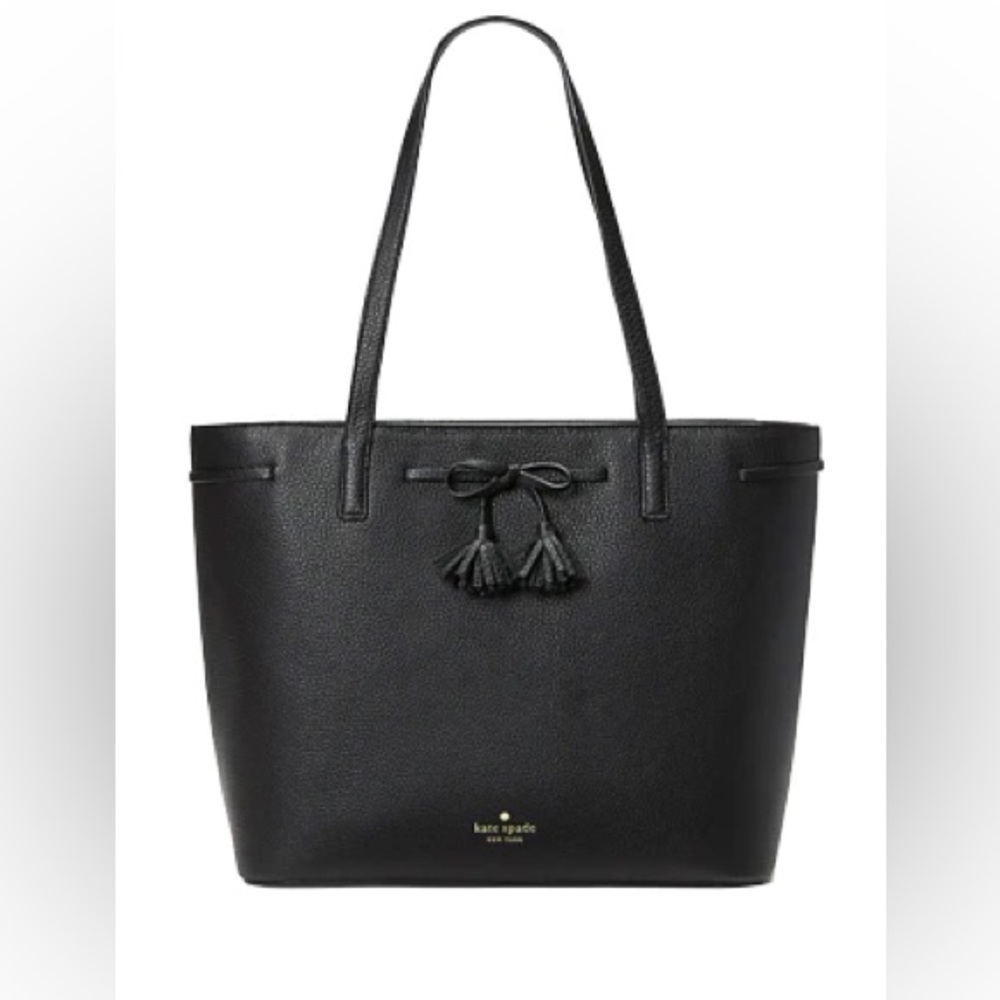 NWT Kate Spade New York Hayes Tote in Black
